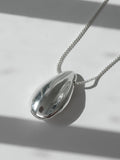 Jon Richard Silver Tone Polished Pendant