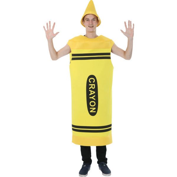 Orion Costumes Adult Yellow Crayon GOODS Superdrug   