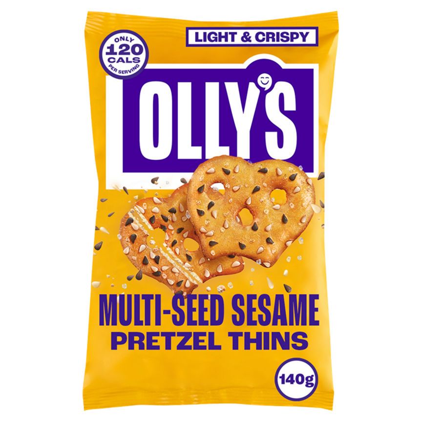 Olly's Pretzels Thins Multi-Seed Sesame Pretzel Thins GOODS ASDA   