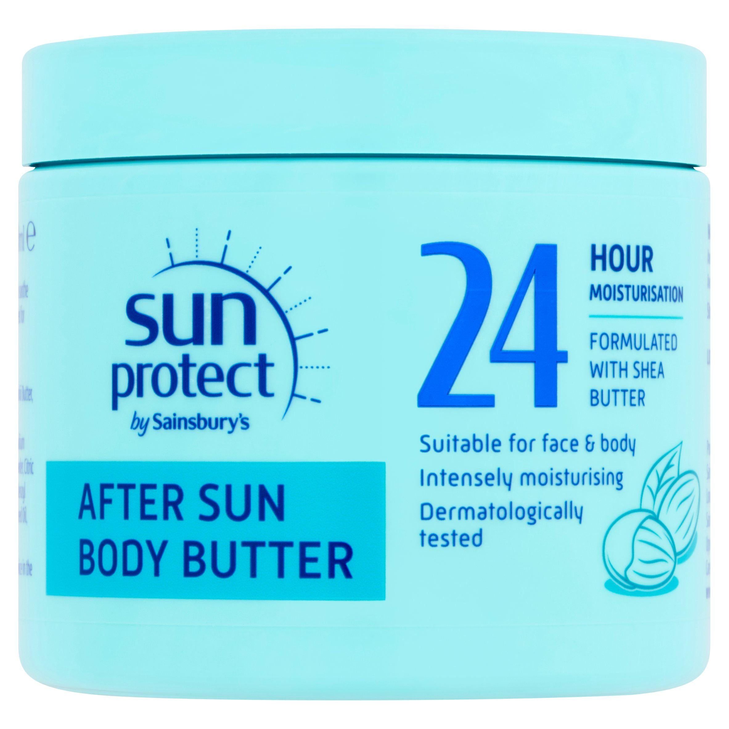 Sainsbury's Sun Protect After Sun Body Butter 24 Hour Moisturisation 200ml GOODS Sainsburys   