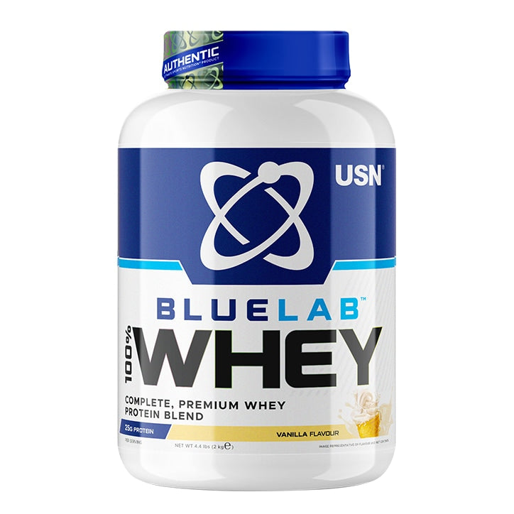 USN Blue Lab Whey Premium Protein Powder Strawberry 2kg Whey Protein Holland&Barrett   