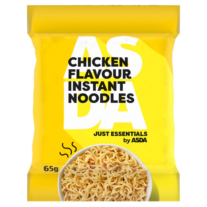 JUST ESSENTIALS by ASDA Chicken Flavour Instant Noodles