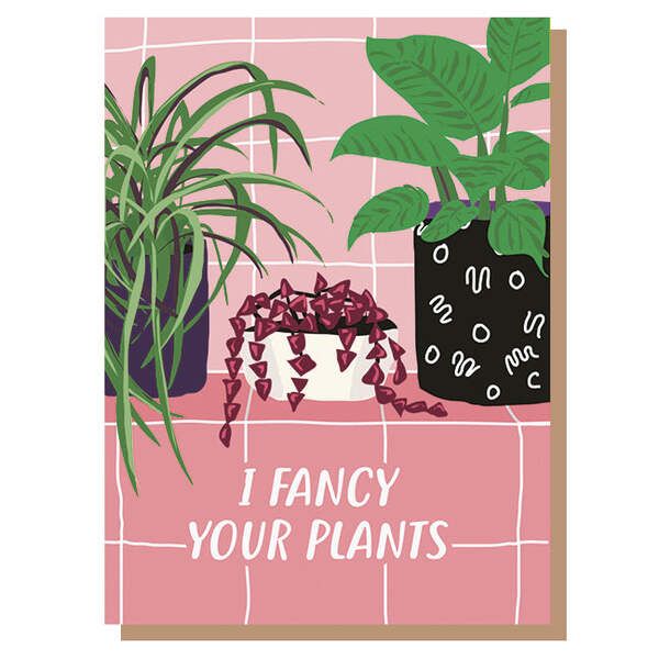 Paper Plane I Fancy Your Plants Card GOODS Superdrug   