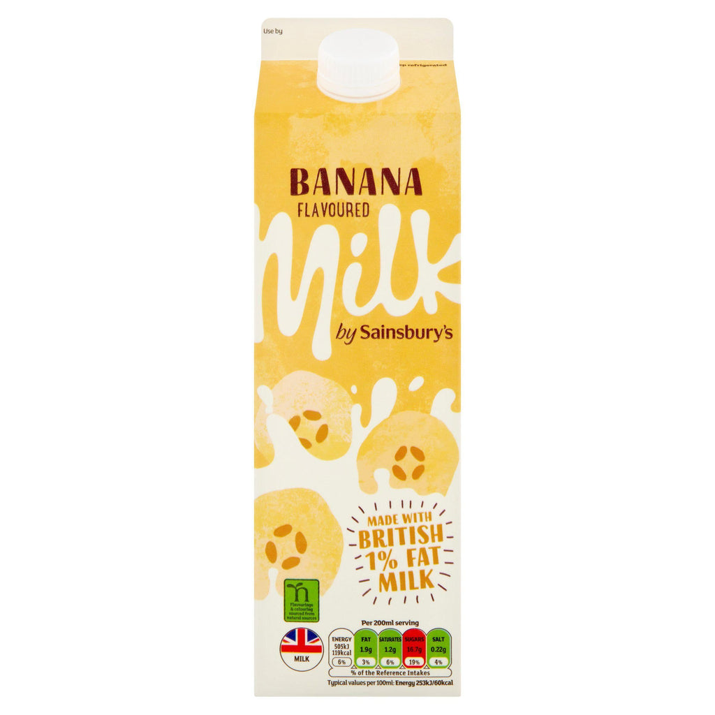 Sainsbury's Banana Milkshake 1L