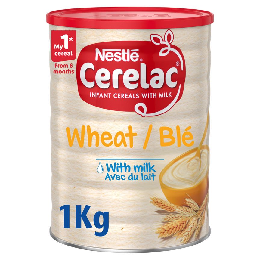 Nestle CERELAC Wheat Based Fortified Baby Cereal, Just Add Water, 6 Months+