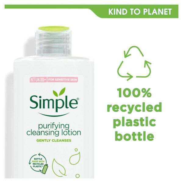 Simple Kind to Skin Purifying Cleansing Lotion 200ml GOODS Superdrug   