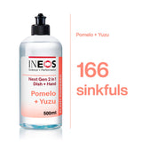 Ineos Next Gen 2 In 1 Dish + Hand Pomelo + Yuzu 500ml