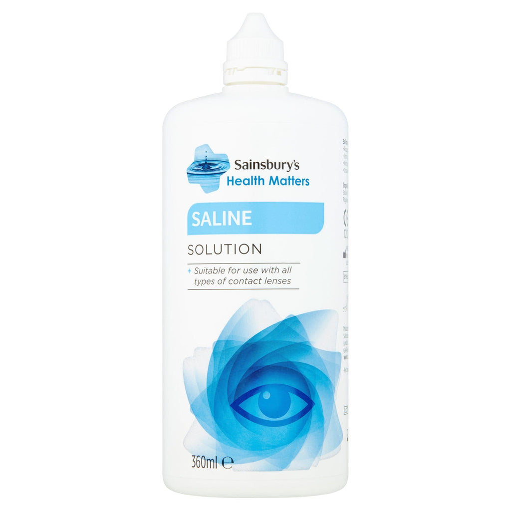 Sainsbury's Saline Solution 360ml