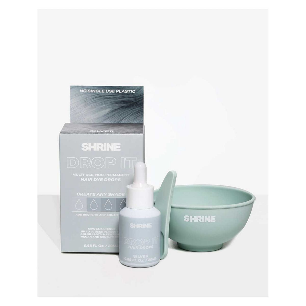 SHRINE Drop It Hair Colourant Silver 20ml GOODS Boots   