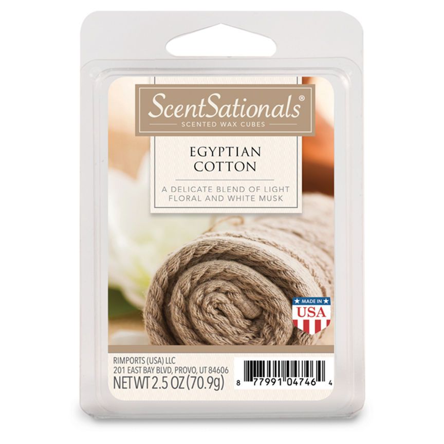 ScentSationals Egyptian Cotton Wax Cubes