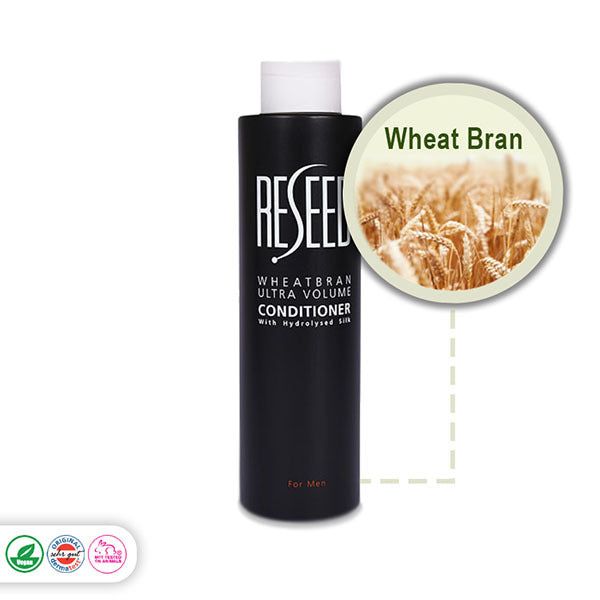 RESEED Wheat Bran Ultra Volume Conditioner for Men 250 ml GOODS Superdrug   