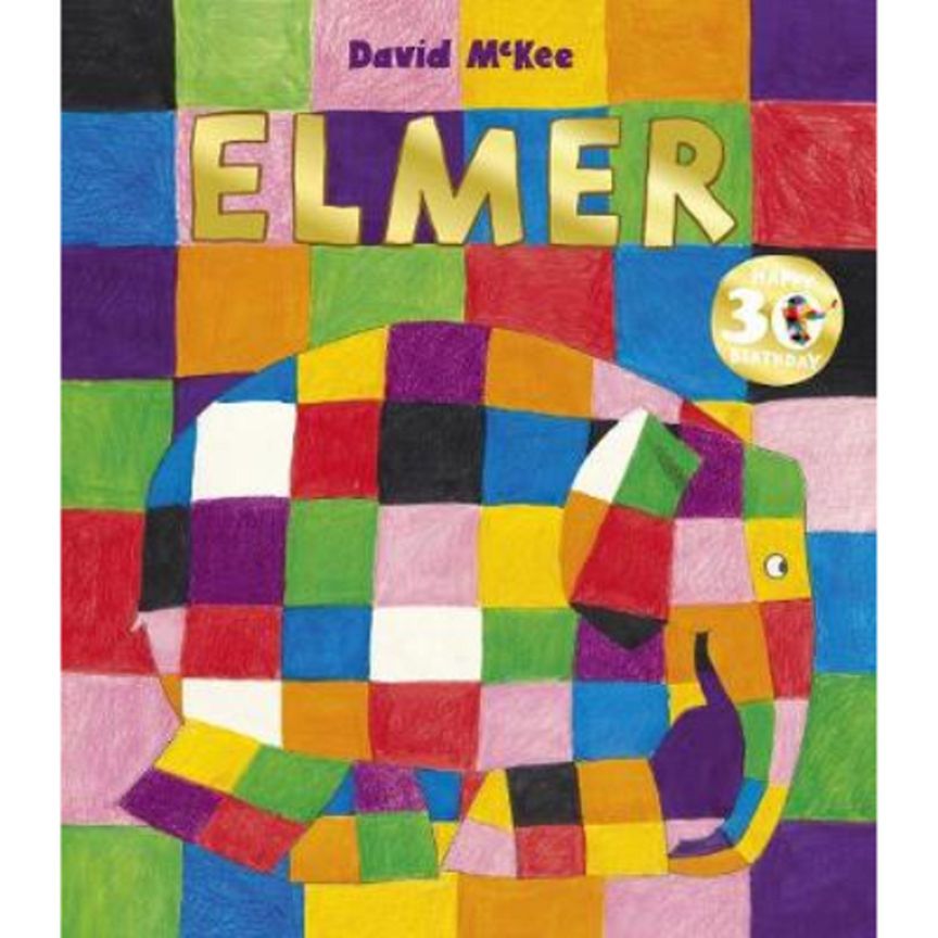 Paperback Elmer by David Mckee