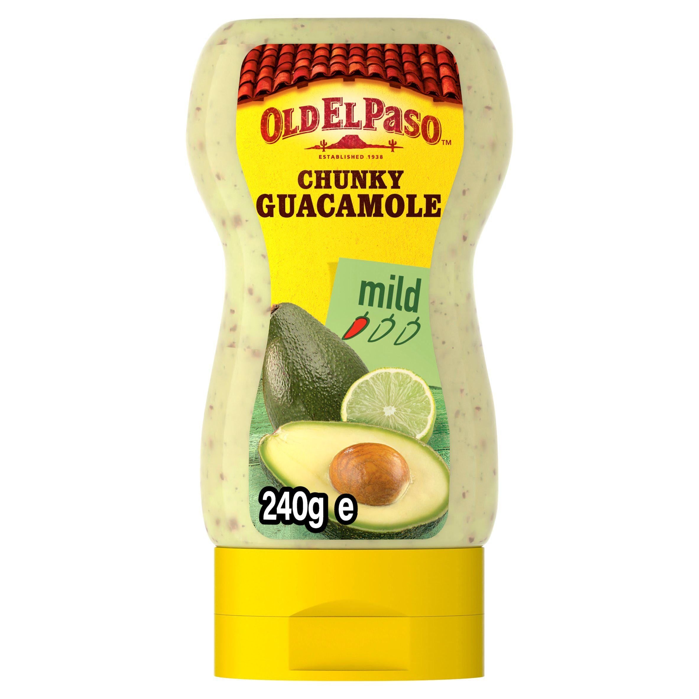 Old El Paso Squeezy Chunky Guacamole 240g GOODS Sainsburys   