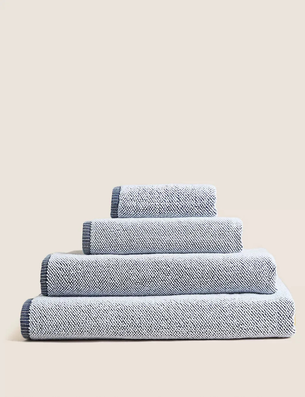 Pure Cotton Cosy Weave Towel Bathroom M&S   