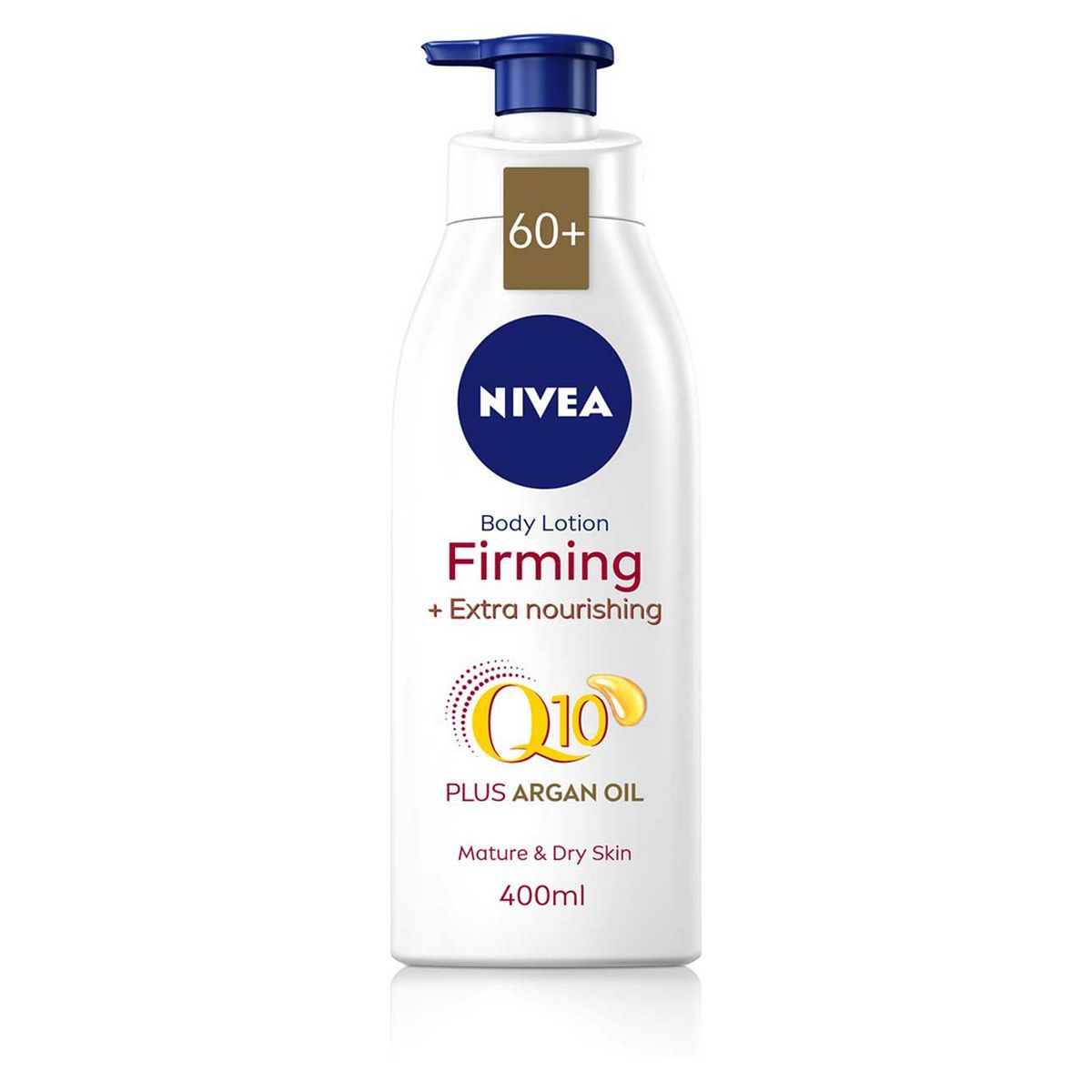 NIVEA Q10 Power 60+ Firming and Extra Nourishing Body Lotion with Argan Oil 400ml GOODS Boots   