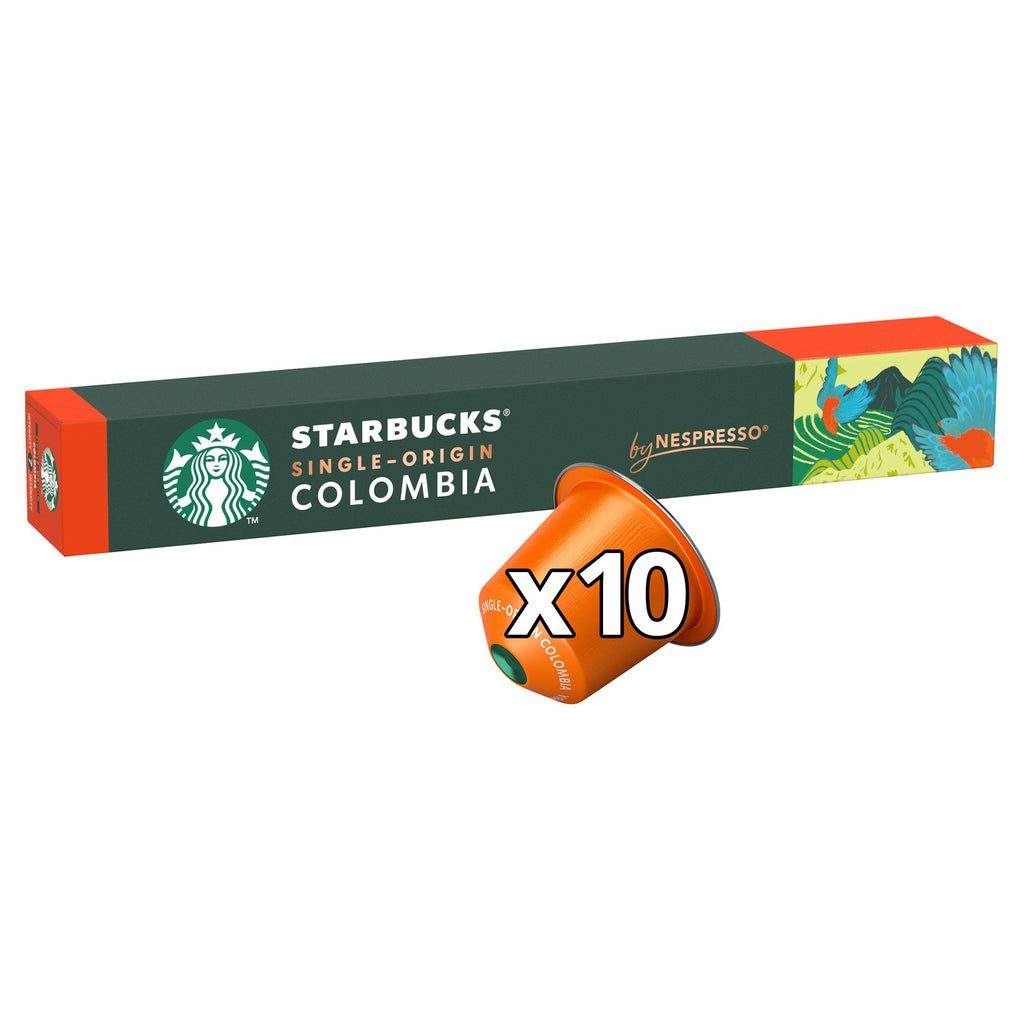 Starbucks by Nespresso Single Origin Colombia Espresso Coffee Pods x10