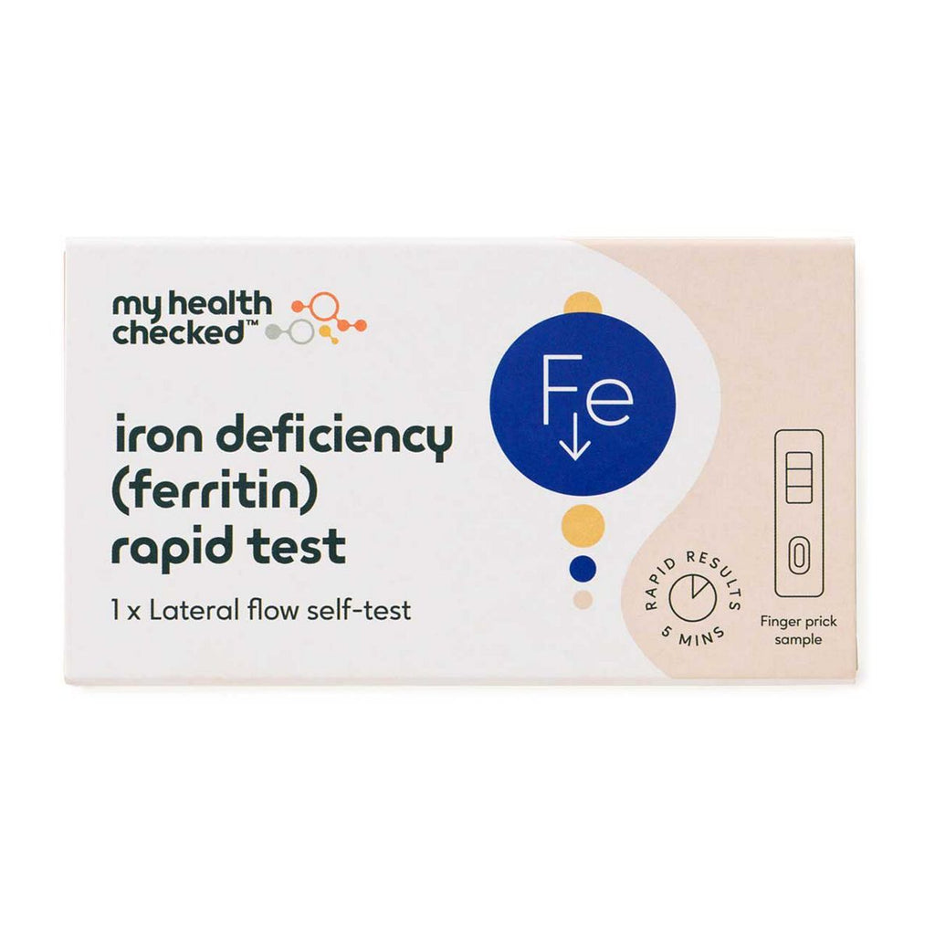 MyHealthChecked Iron Deficiency (ferritin) Rapid Test