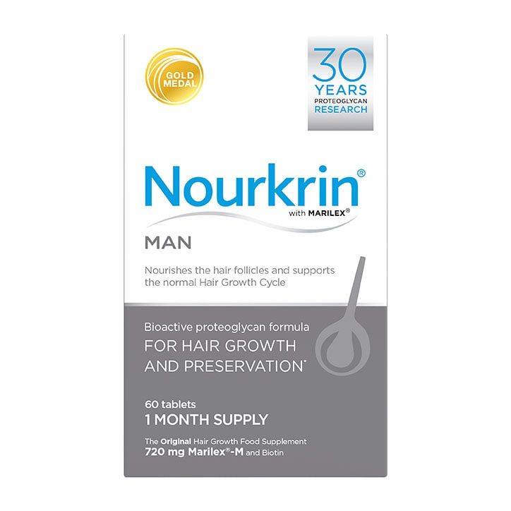 Nourkrin Man Hair Preservation 1 Month Supply 60 Tablets