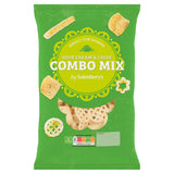 Sainsbury's Sour Cream & Chive Combo Snacks 150g Sharing crisps Sainsburys   