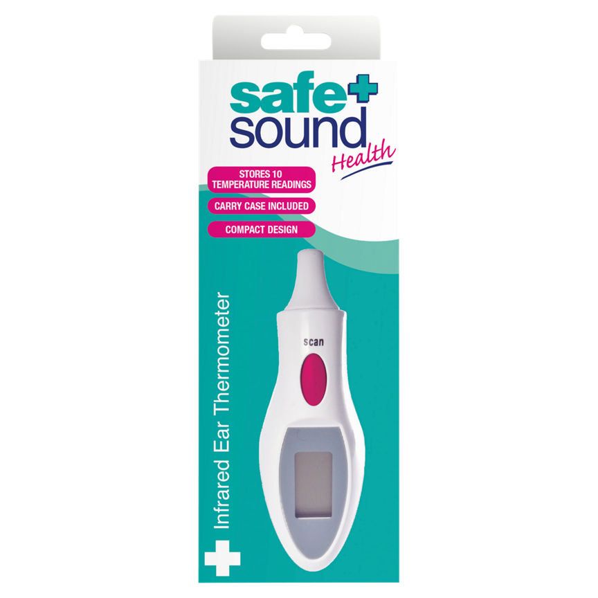 Safe + Sound Health Infrared Ear Thermometer GOODS ASDA   