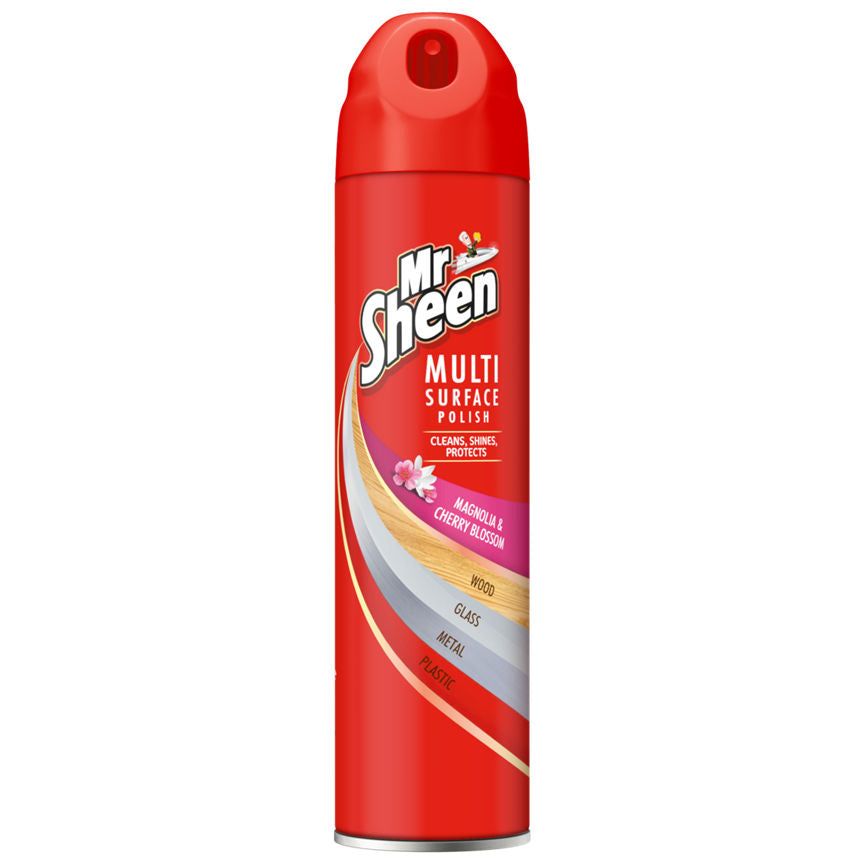 Mr Sheen Multi-Surface Magnolia & Cherry Blossom Polish Spray