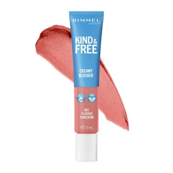 Kind & Free Crème Blush 002 Flushed Tangerine 15ml