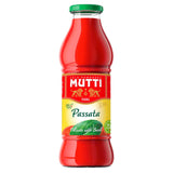 Mutti Passata With Basil 400g Tomatoes Sainsburys   