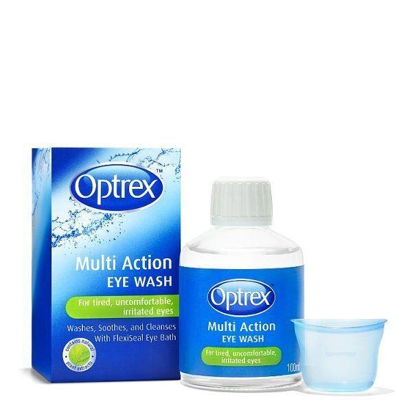 Optrex Multi Action Soothing Eye Wash 100ml GOODS Superdrug   