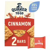 Quaker Porridge To Go Cinnamon Breakfast Bars Cereals ASDA   