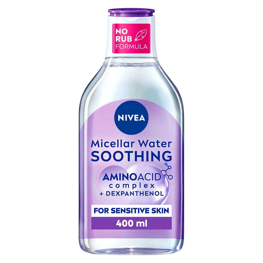 NIVEA Soothing Micellar Water for Sensitive Skin, 400ml