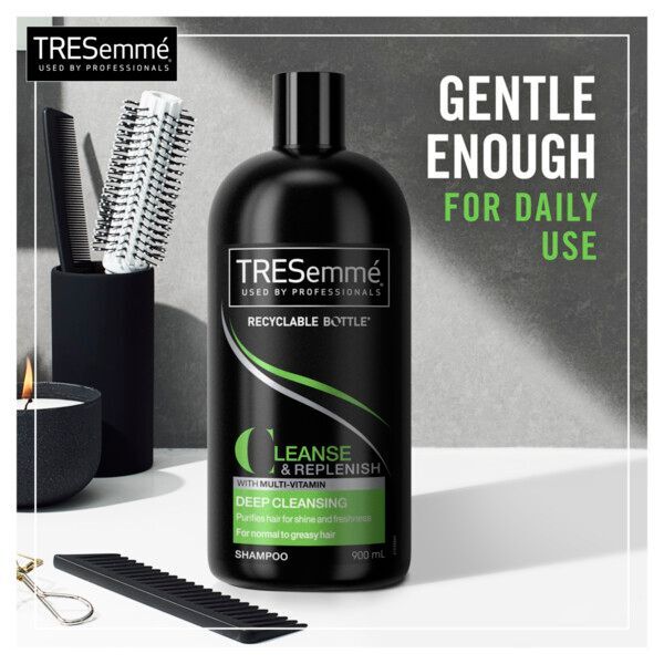 TRESemme Shampoo for Dry Hair Replenish & Cleanse 900 ml GOODS Superdrug   