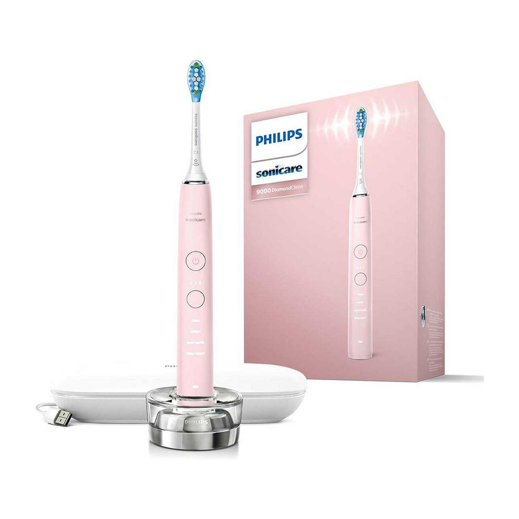 Philips Sonicare DiamondClean 9000 Electric toothbrush with app, Pink - HX9911/53