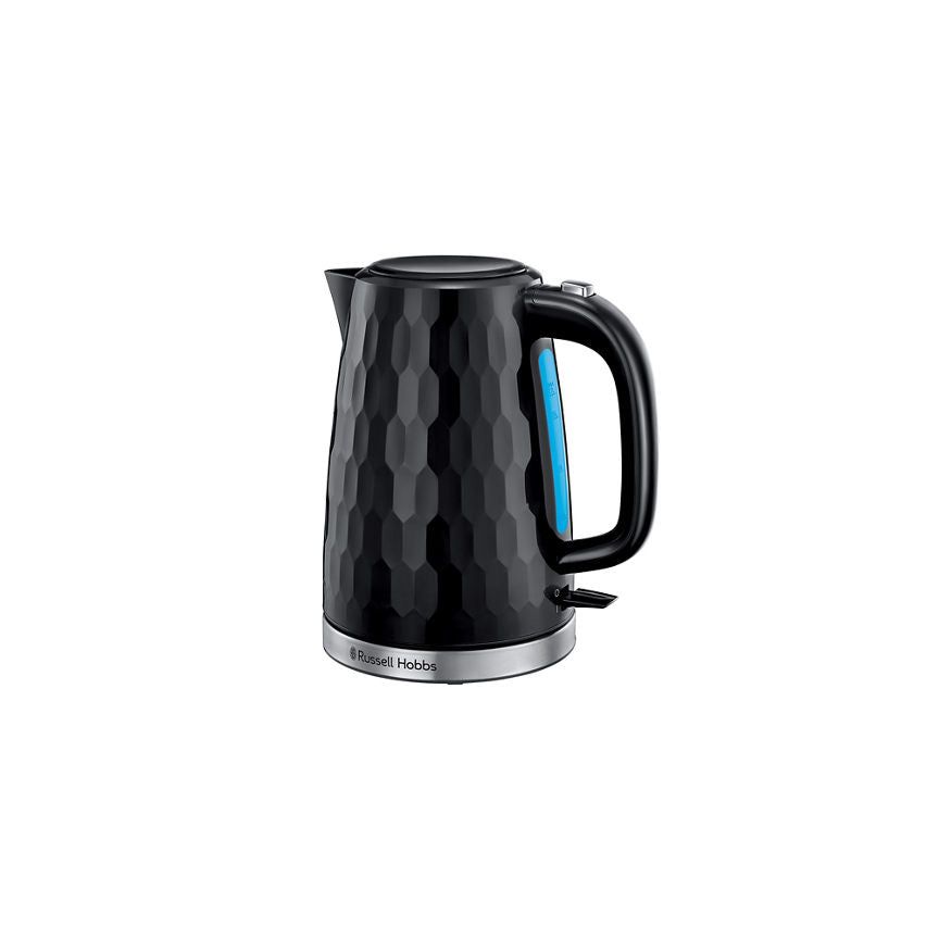 Russell Hobbs Black Honeycomb Kettle 1.7L