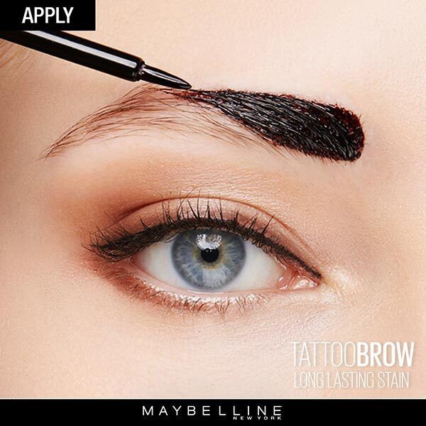 Maybelline Tattoo Gel Eyebrow Tint Peel Light Brown