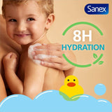 Sanex Zero% Kids Sensitive Bubble Bath and Body Wash Shower Gel   450ml