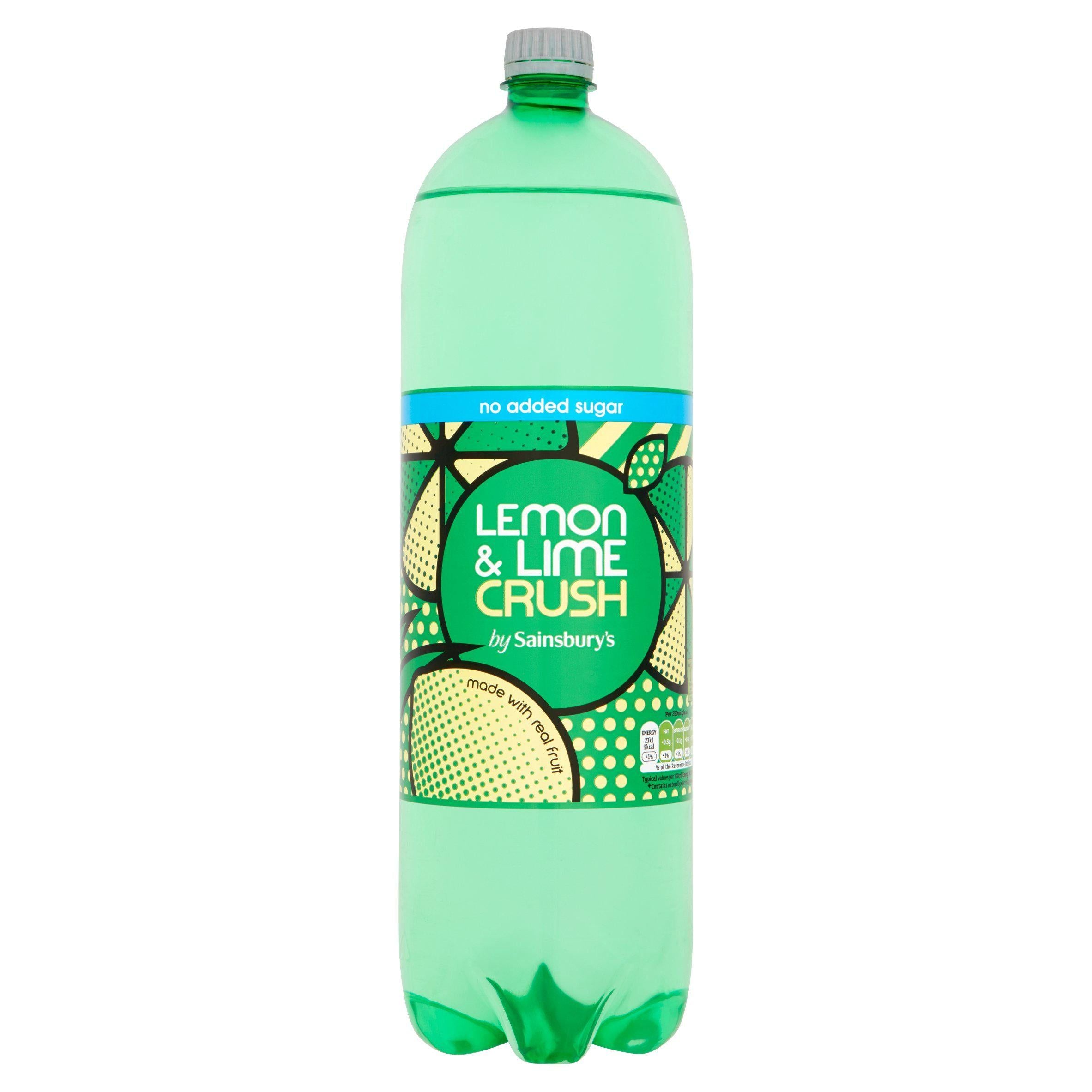 Sainsbury's Diet Lemon & Lime, No Added Sugar 2L Diet & sugar free Sainsburys   