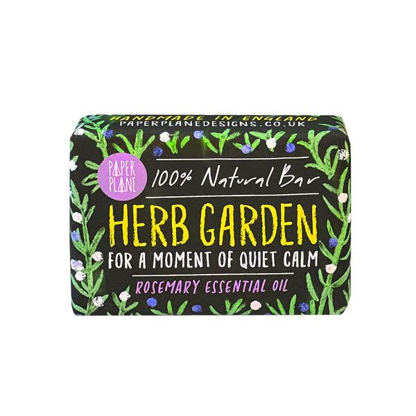 Paper Plane Herb Garden Rosemary Soap 95g