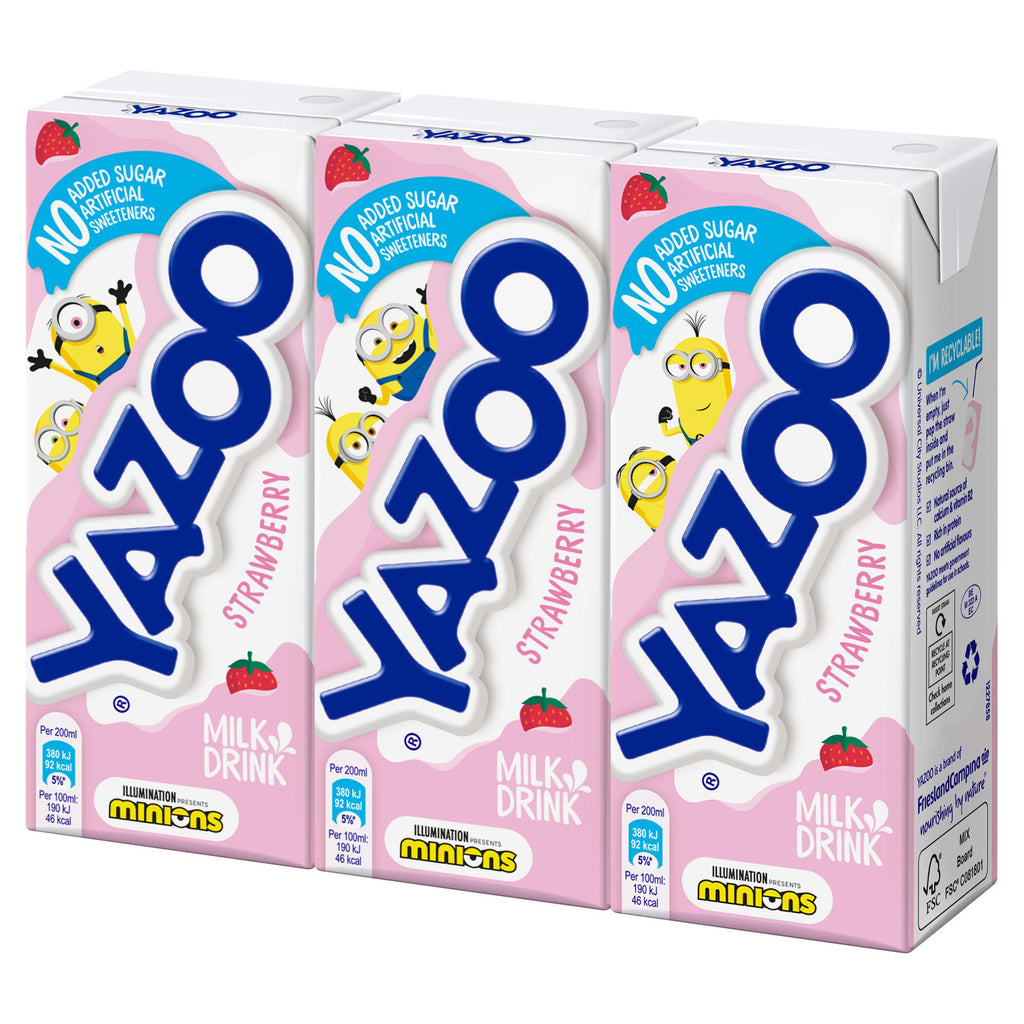 Yazoo Strawberry Milk Drink 200ml