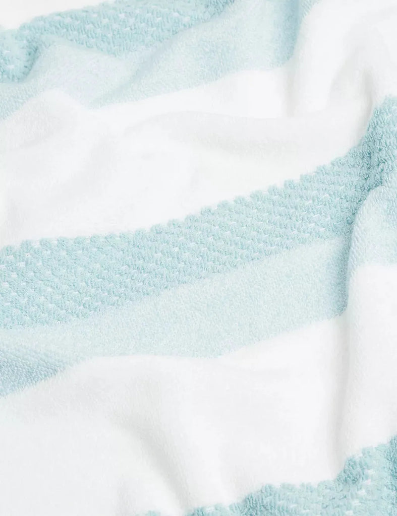 Pure Cotton Striped Textured Towel