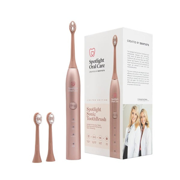 Spotlight Oral Care Limited Ed. Sonic Toothbrush-Rose Gold