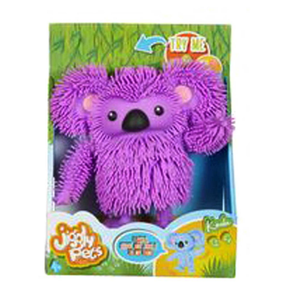 Jiggly Pets Koala Toy Purple