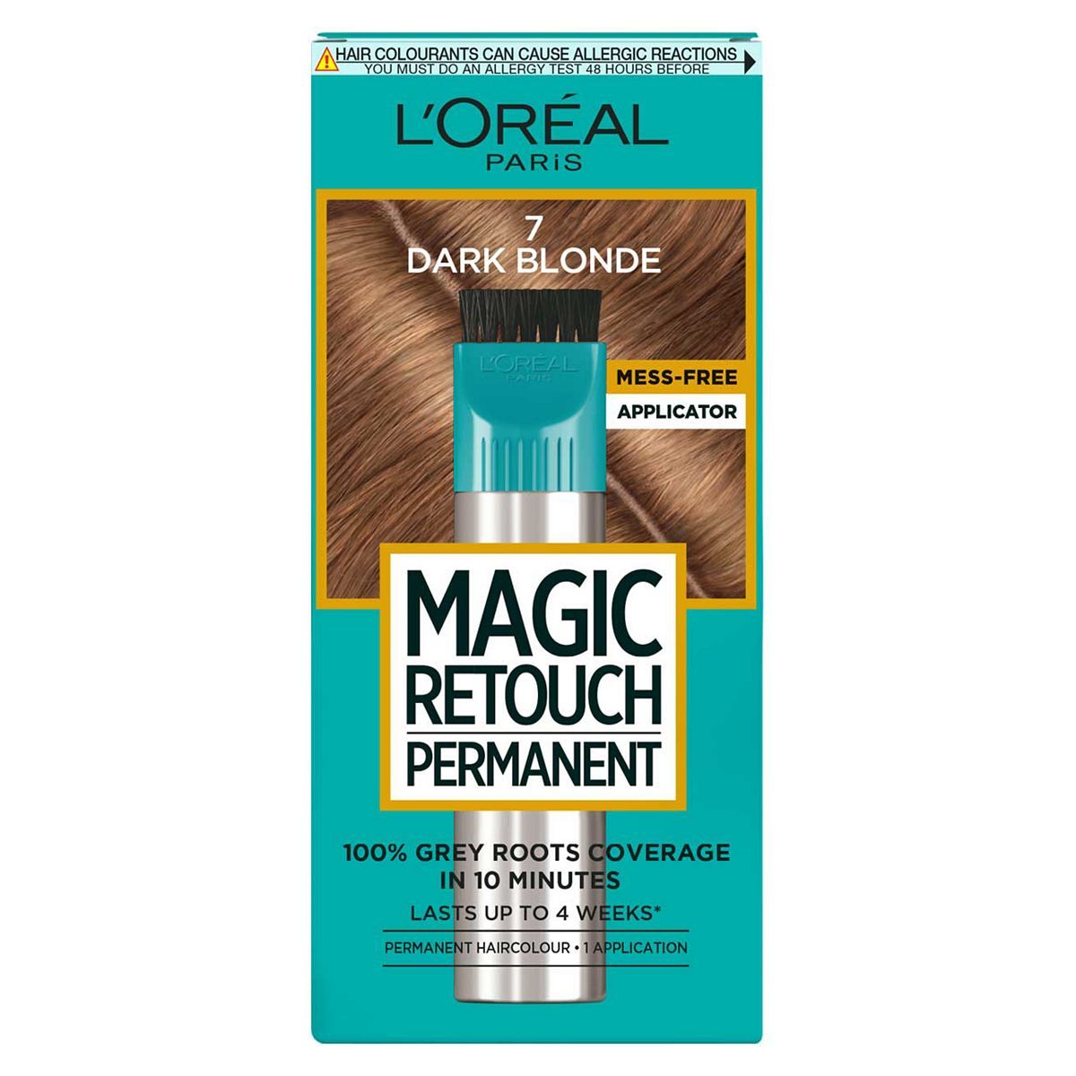 L’Oreal Paris Magic Retouch Permanent Dark Blonde Root Concealer, 100%  Roots Coverage With Easy Applicator, 150ml GOODS Boots   