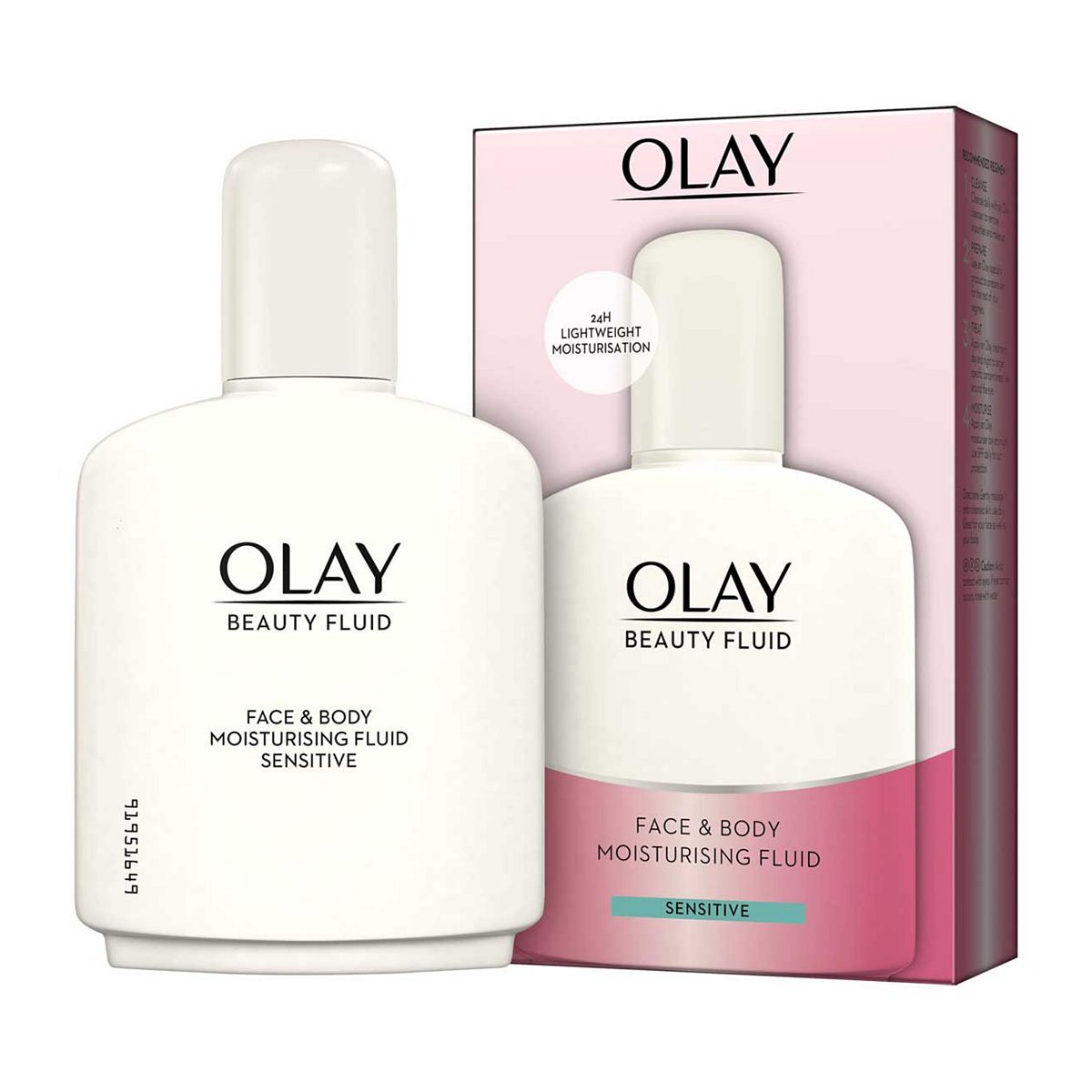 Olay Beauty Fluid Face And Body Sensitive Moisturiser 200ml GOODS Boots   