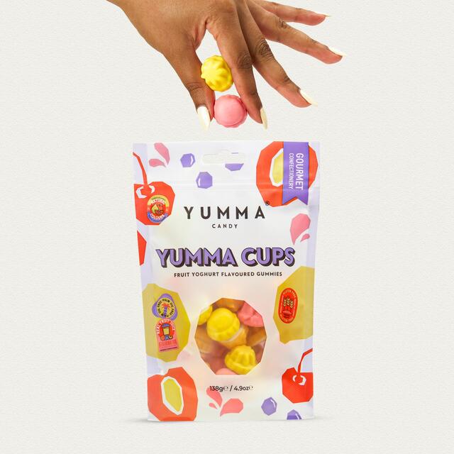 Yumma Candy - Yumma Cups   138g