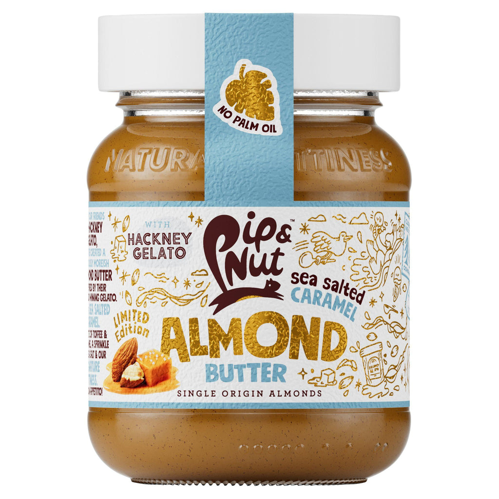 Pip & Nut Sea Salted Caramel Almond Butter, Limited Edition 170g