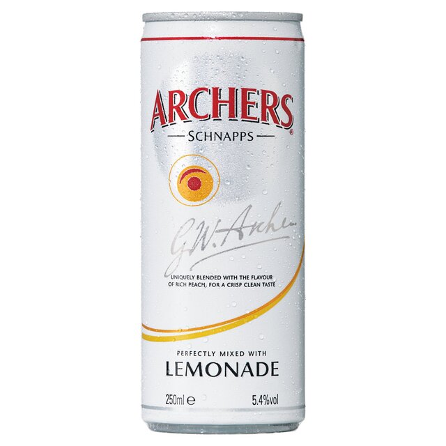 Archers & Lemonade Ready to Drink   250ml