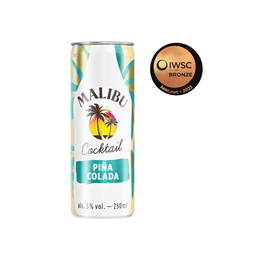 Malibu Piña Colada Pre-Mixed Can 250ml