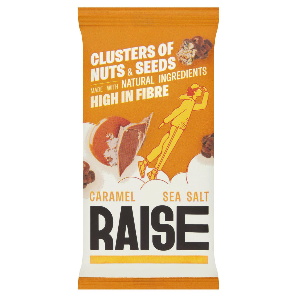 Raise Clusters of Nuts & Seeds Caramel Sea Salt 35g