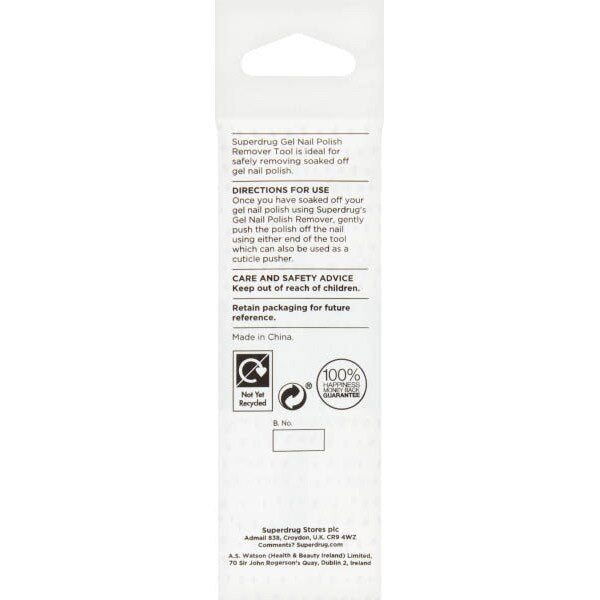 Superdrug Gel Polish Nail Scraper GOODS Superdrug   