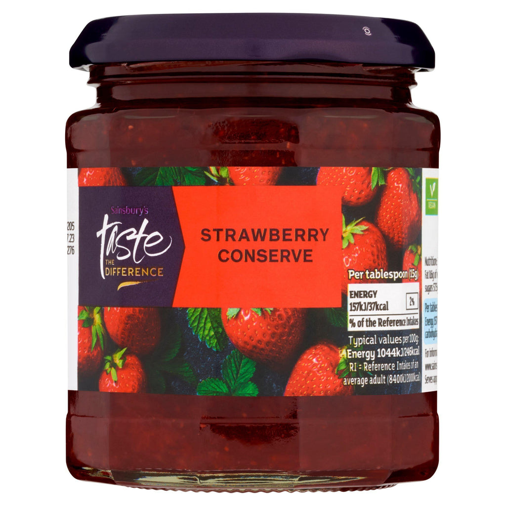 Sainsbury's Strawberry Conserve, Taste the Difference 340g